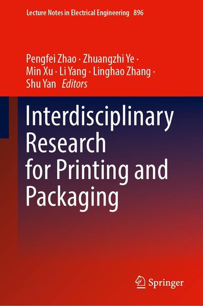 Produktbild: Interdisciplinary Research for Printing and Packaging