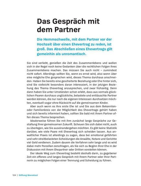 Produktbild: Der Ehevertrag