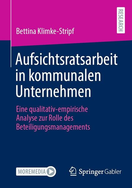 Produktbild: Aufsichtsratsarbeit in kommunalen Unternehmen