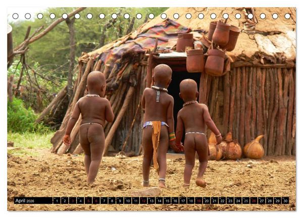 Produktbild: Faszination Afrika Himba (Tischkalender 2026 DIN A5 quer), CALVENDO Monatskalender