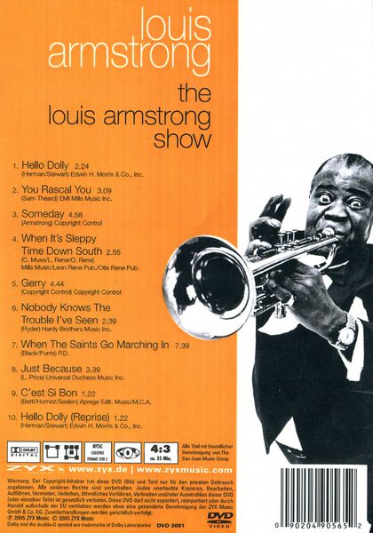 Produktbild: Louis Armstrong - The Louis Armstrong Show