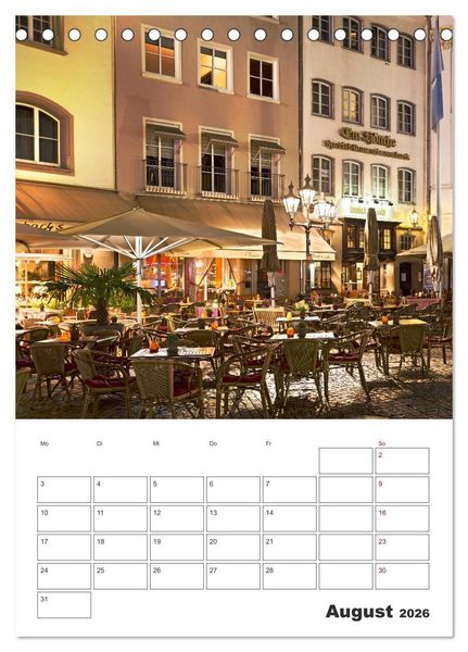 Produktbild: Beethovenstadt Bonn (Tischkalender 2026 DIN A5 hoch), CALVENDO Monatskalender