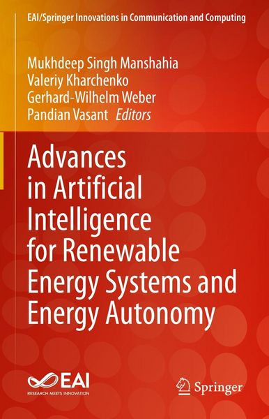 Produktbild: Advances in Artificial Intelligence for Renewable Energy Systems and Energy Autonomy