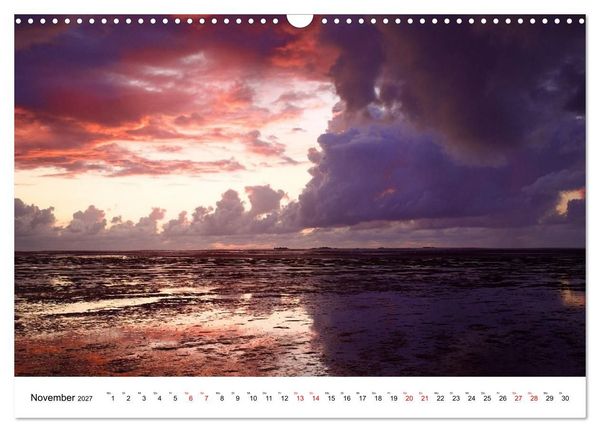 Produktbild: Pellwormer Ogenblicke, ein Streifzug durch ein Inseljahr (Wandkalender 2027 DIN A3 quer), CALVENDO Monatskalender