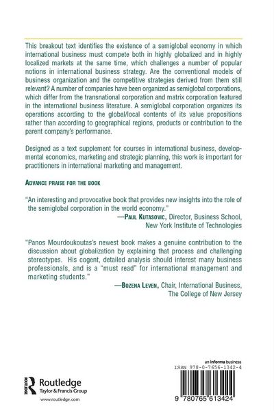 Produktbild: Business Strategy in a Semiglobal Economy