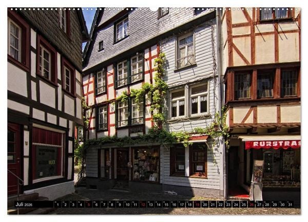 Produktbild: Stadtansichten, Monschau die Altstadt (Wandkalender 2026 DIN A2 quer), CALVENDO Monatskalender