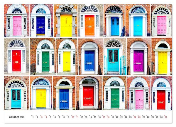 Produktbild: Dublin - Facettenreiche Metropole (Wandkalender 2026 DIN A2 quer), CALVENDO Monatskalender