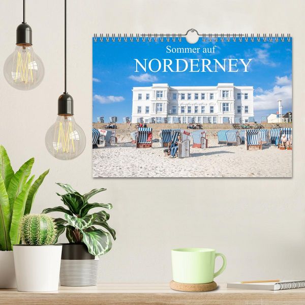 Produktbild: Sommer auf Norderney (Wandkalender 2026 DIN A4 quer), CALVENDO Monatskalender