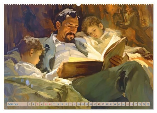 Produktbild: Zeichen der Liebe Impressionistische Bilder (Wandkalender 2026 DIN A2 quer), CALVENDO Monatskalender