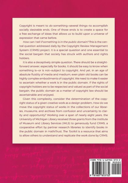 Produktbild: Finding the Public Domain