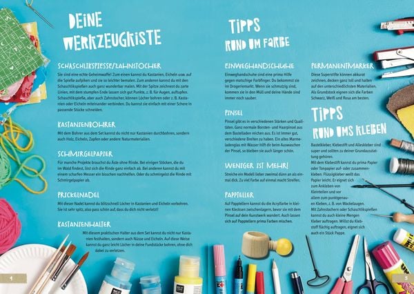 Produktbild: Kreativ-Set Basteln mit Naturmaterial