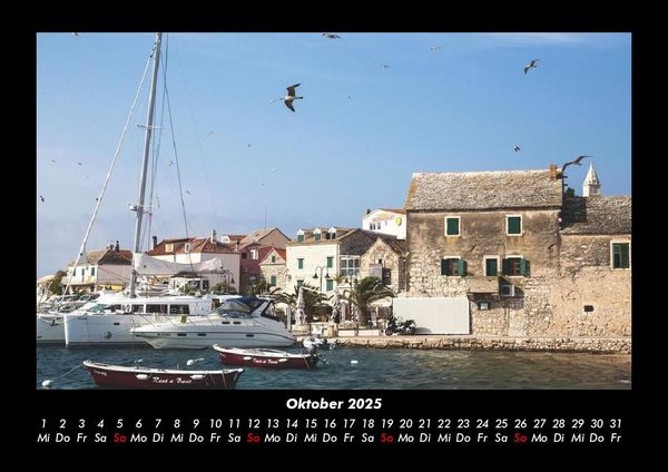 Produktbild: Boote und Segelschiffe 2025 Fotokalender DIN A3