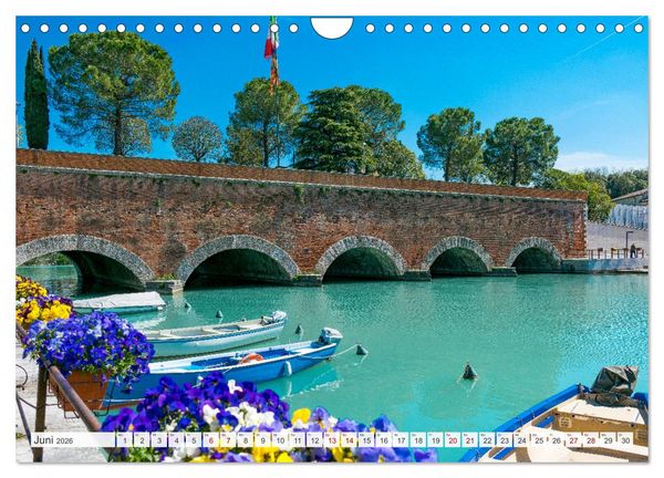 Produktbild: Traumziel am Gardasee. Peschiera del Garda (Wandkalender 2026 DIN A4 quer), CALVENDO Monatskalender