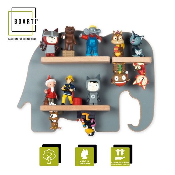 Produktbild: Wandregal  "Elefant" f&uuml;r Toniebox