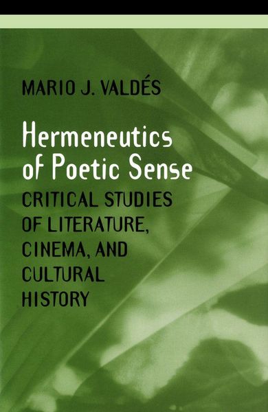 Produktbild: The Hermeneutics of Poetic Sense