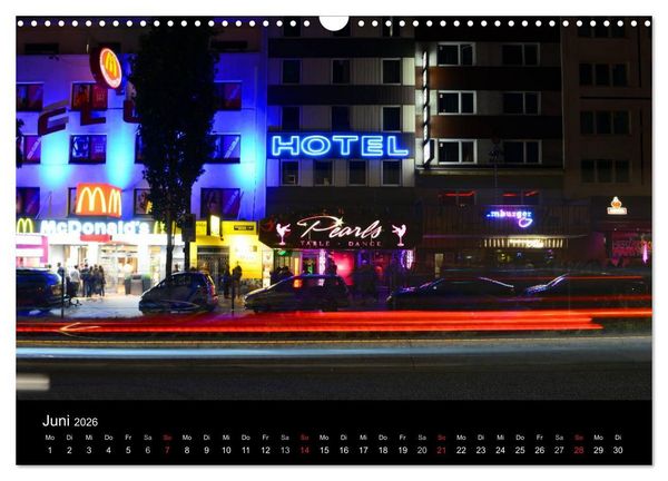 Produktbild: S&uuml;ndige Meile - Reeperbahnbummel (Wandkalender 2026 DIN A3 quer), CALVENDO Monatskalender
