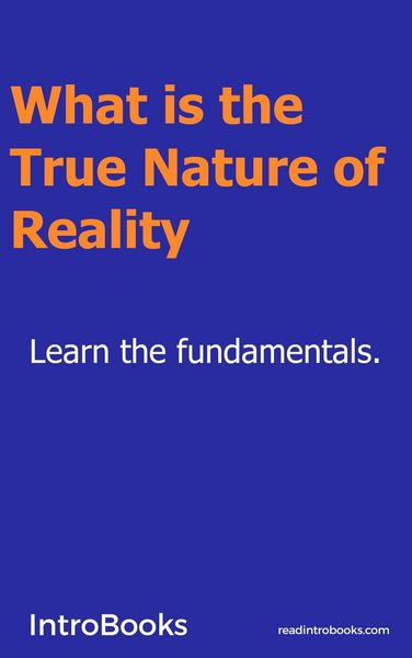 Produktbild: What is the True Nature of Reality?