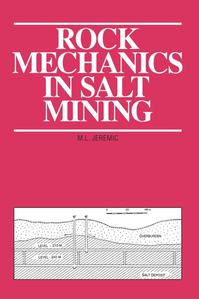 Produktbild: Rock Mechanics in Salt Mining