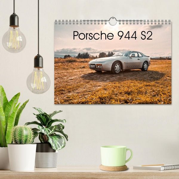 Produktbild: &acute;89 Porsche 944 S2 (Wandkalender 2026 DIN A4 quer), CALVENDO Monatskalender