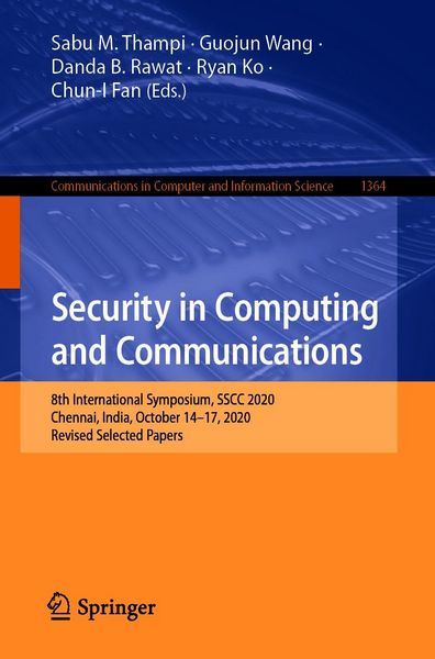 Produktbild: Security in Computing and Communications