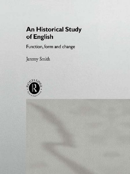 Produktbild: An Historical Study of English