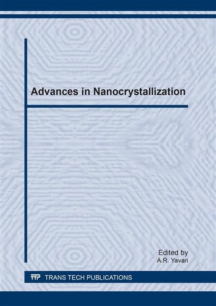 Produktbild: Advances in Nanocrystallization