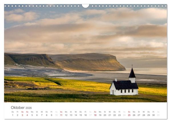 Produktbild: Skandinavien - Der mystische Norden (Wandkalender 2026 DIN A3 quer), CALVENDO Monatskalender