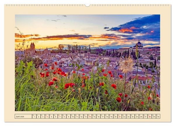 Produktbild: Kastilien - La Mancha (Wandkalender 2026 DIN A2 quer), CALVENDO Monatskalender
