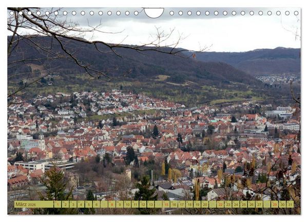 Produktbild: Pfullingen ... und Umgebung (Wandkalender 2026 DIN A4 quer), CALVENDO Monatskalender