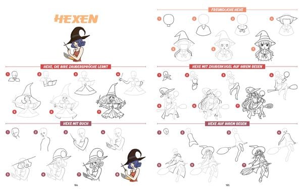 Produktbild: Die ultimative Motiv-Bibliothek &ndash;&nbsp;1000 x Manga zeichnen