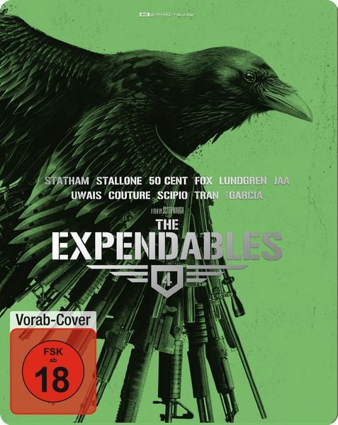 Produktbild: The Expendables 4 - Steelbook - Limited Edition (4K Ultra HD) (+ Blu-ray)