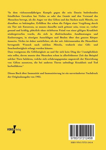 Produktbild: Immunit&auml;t und Immunisierung