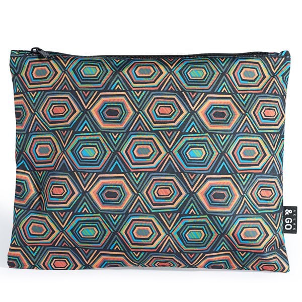 Reisebeutel mit Zipper "Shapes