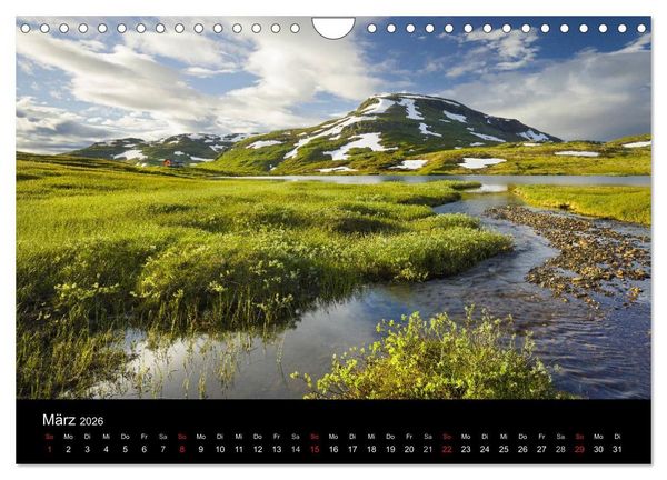 Produktbild: Traumziel Norwegen 2026 (Wandkalender 2026 DIN A4 quer), CALVENDO Monatskalender