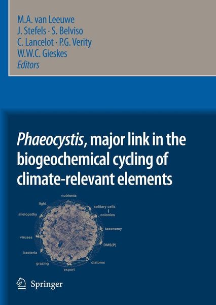Produktbild: Phaeocystis, major link in the biogeochemical cycling of climate-relevant elements