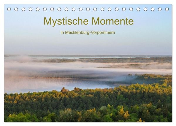 Produktbild: Mystische Momente in Mecklenburg-Vorpommern (Tischkalender 2027 DIN A5 quer), CALVENDO Monatskalender