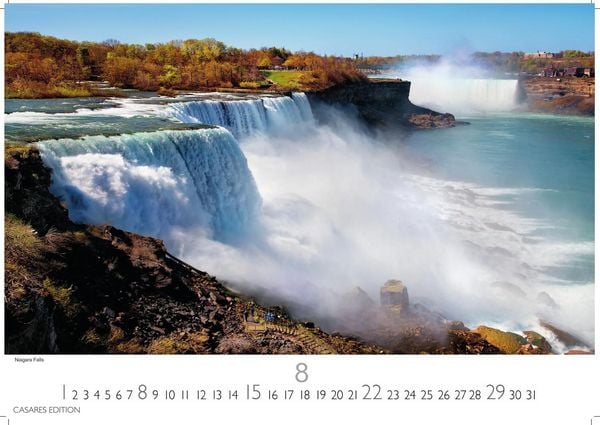 Produktbild: USA Kalender 2027 &ndash; Wandkalender | Fotokalender Nordamerika 35x50cm &ndash; Faszinierende Landschaften & St&auml;dte Amerikas, stimmungsvoll & dekorativ f&uuml;rs Zuhause