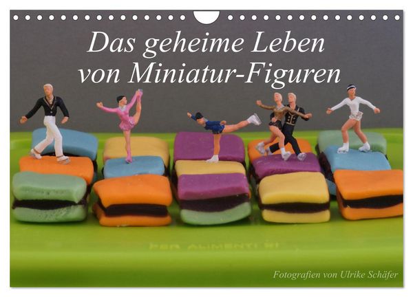 Produktbild: Das geheime Leben von Miniatur-Figuren (Wandkalender 2026 DIN A4 quer), CALVENDO Monatskalender