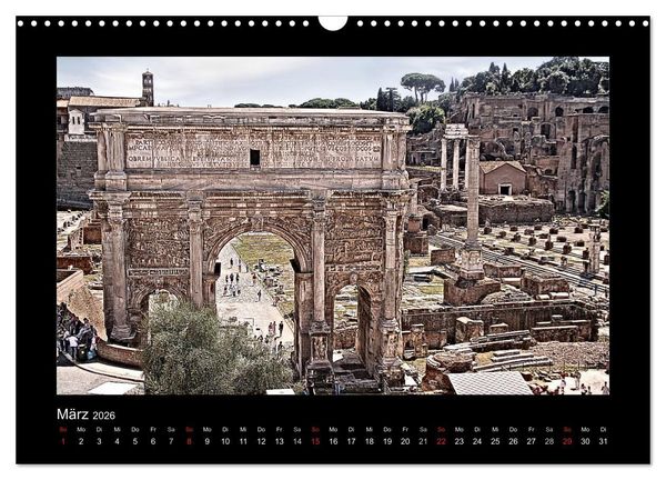 Produktbild: Roma (Wandkalender 2026 DIN A3 quer), CALVENDO Monatskalender
