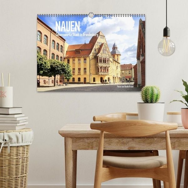 Produktbild: Nauen - Sehenswerte Stadt in Brandenburg (Wandkalender 2027 DIN A3 quer), CALVENDO Monatskalender