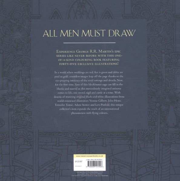 Produktbild: The Official A Game of Thrones Colouring Book