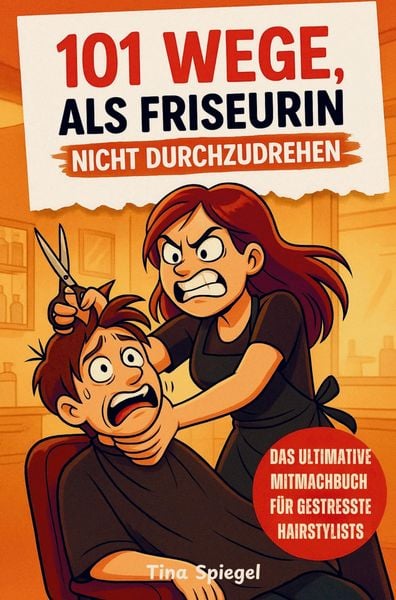 Produktbild: 101 Wege, als Friseurin nicht durchzudrehen - Das ultimative Mitmach- und Geschenkbuch f&uuml;r gestresste Hairstylistinnen