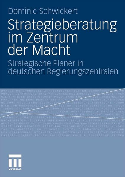 Produktbild: Strategieberatung im Zentrum der Macht