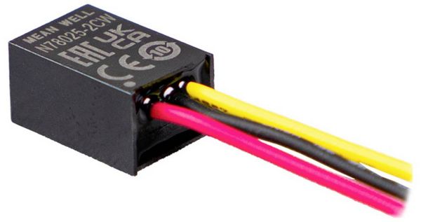 Produktbild: MEAN WELL N7812-2CW DC/DC-Wandler 12V 2A 24W Inhalt 1St.