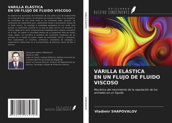 Produktbild: Varilla El&aacute;stica En Un Flujo De Fluido Viscoso