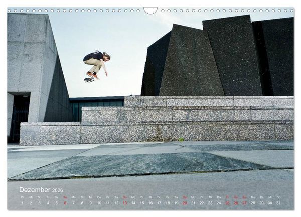 Produktbild: THIS IS SKATEBOARDING 2026 (Wandkalender 2026 DIN A3 quer), CALVENDO Monatskalender