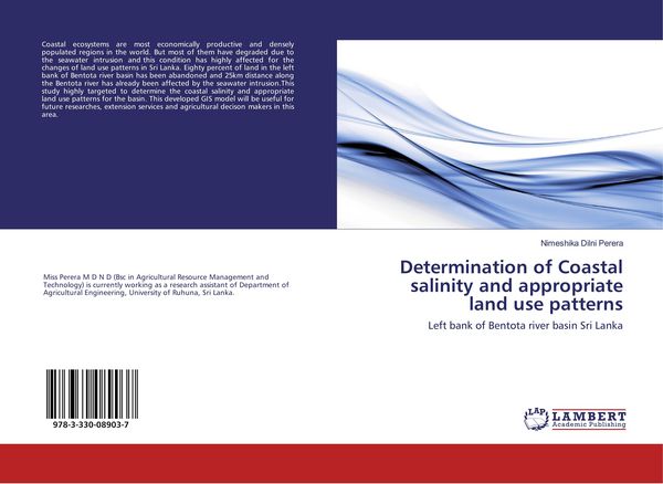 Produktbild: Determination of Coastal salinity and appropriate land use patterns