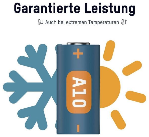 Produktbild: Ansmann H&ouml;rger&auml;tebatterie 9V
