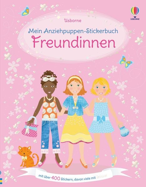 Produktbild: Mein Anziehpuppen-Stickerbuch: Freundinnen