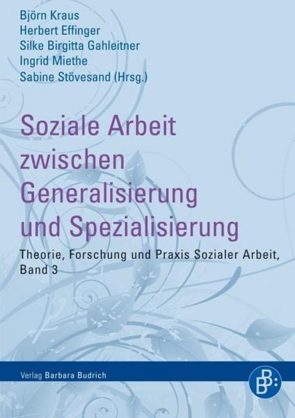 Produktbild: Soziale Arbeit zwischen Generalisierung und Spezialisierung